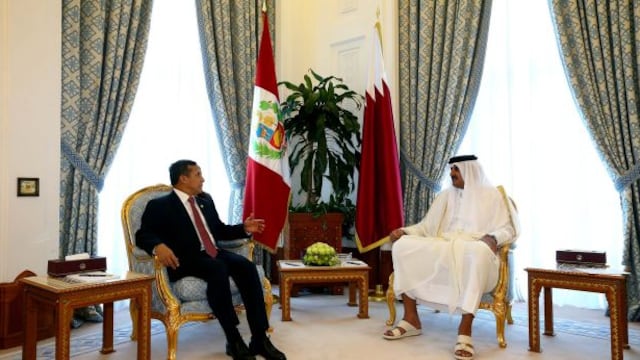 Humala se reunió con emir de Qatar para fortalecer relaciones