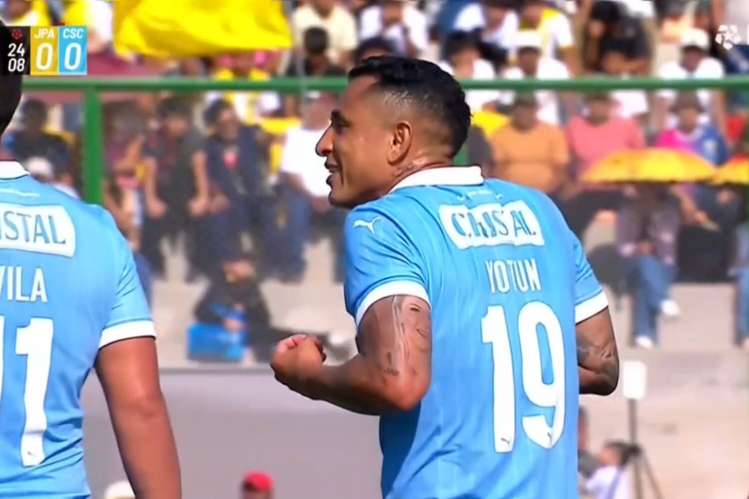 Yoshimar Yotún fue expulsado a instancias del VAR en el Cristal vs Juan Pablo II