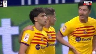 La ley del ex: Joao Félix anotó el 1-0 de Barcelona vs. Atlético Madrid por LaLiga | VIDEO