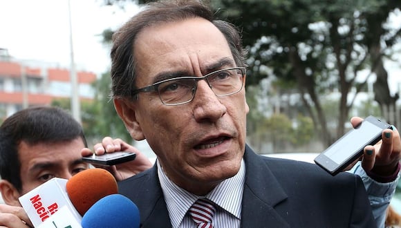 Martín Vizcarra es acusado de no haber consignado información en sus declaraciones sobre sus vínculos con Odebrecht y CyM Vizcarra. (Foto: Andina)