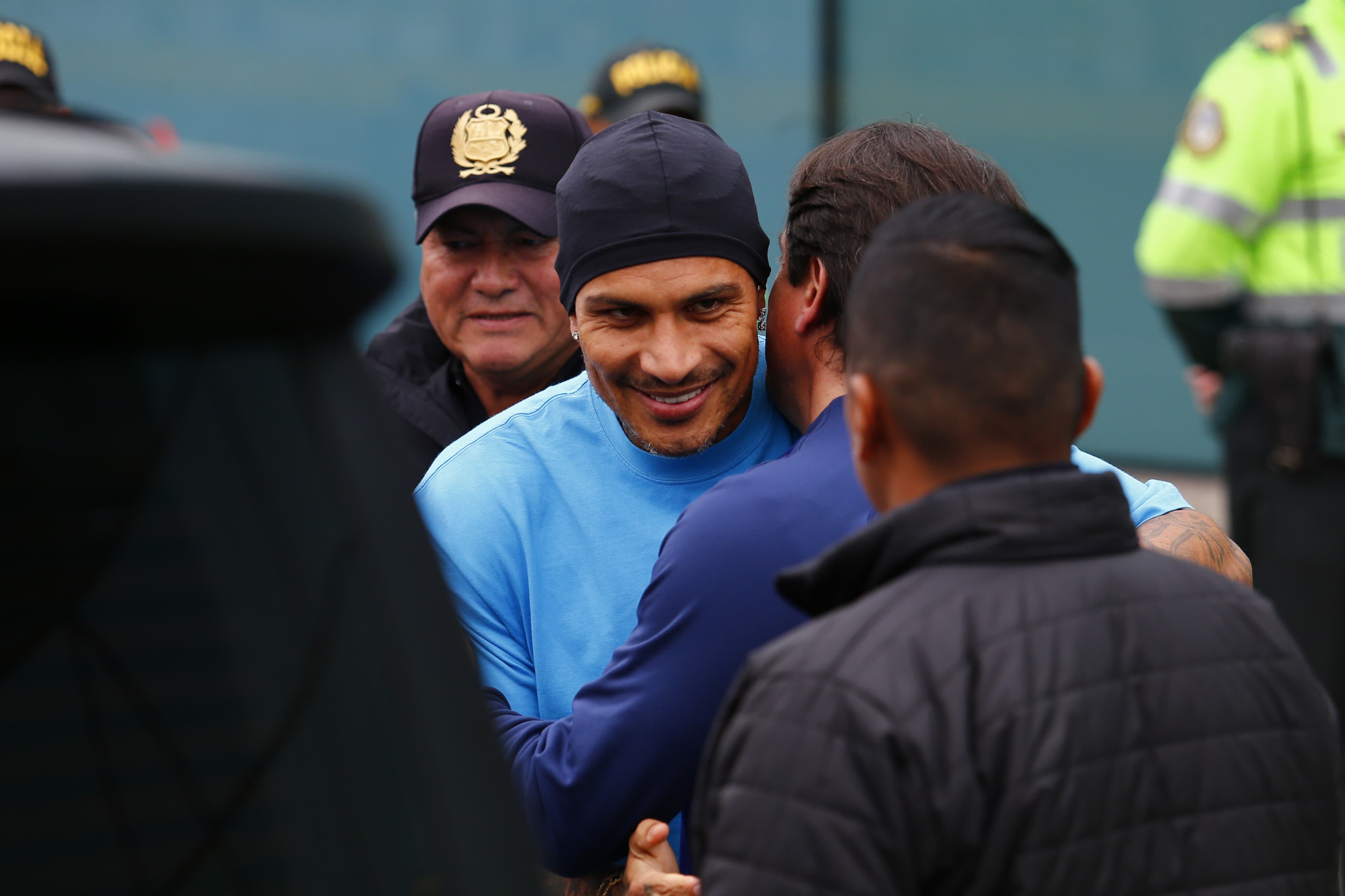 Llegada del futbolista Paolo Guerrero al aeropuerto Jorge Chávez. (Fotos Jesús Saucedo/@photo.gec)