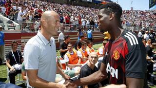 Paul Pogba y Zinedine Zidane fueron captados juntos en Dubai
