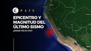 Mira dónde fue el epicentro y la magnitud del último sismo en Perú