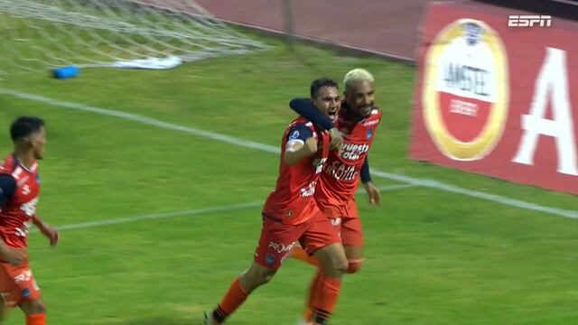 Gol de Jairo Vélez en César Vallejo vs. Sport Huancayo por Copa Sudamericana | VIDEO