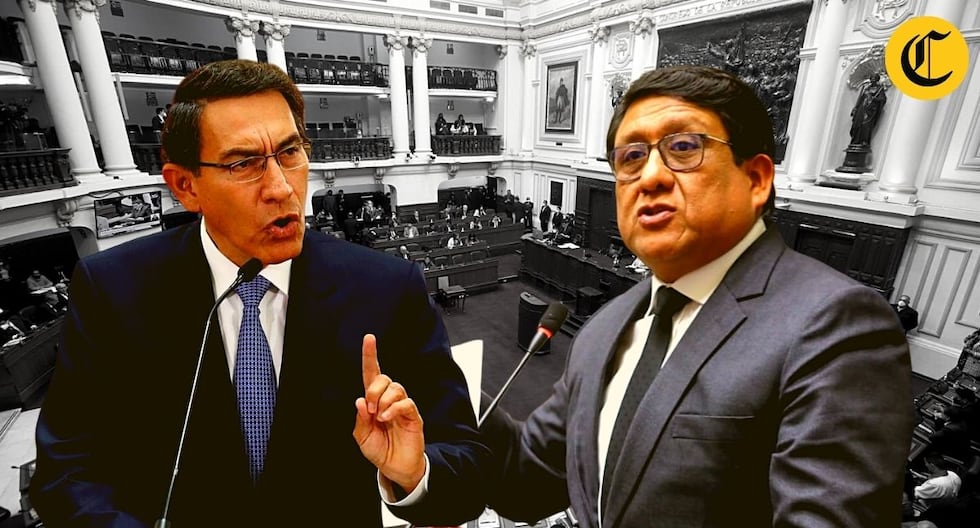 El congresista Héctor Ventura sustento su informe que recomienda la inhabilitación del expresidente Martín Vizcarra