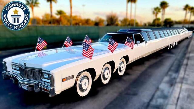 The American Dream: así es el auto más largo del mundo con jacuzzi, cama de agua y helipuerto incluidos