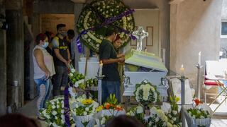 “No te vayas, hijo”, el último adiós a víctimas del accidente en el Metro en México