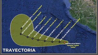 Tormenta tropical Adrián se forma en el Pacífico mexicano y se prevé crezca a huracán categoría 1