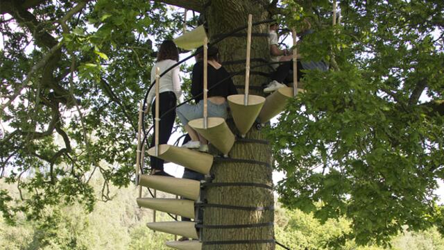 CanopyStair, la escalera que te permitirá subir a los árboles
