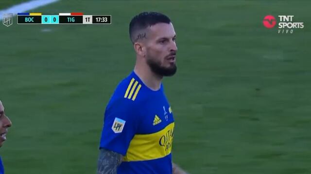 Era el primero: gol anulado a Benedetto en el Boca vs. Tigre en la final | VIDEO
