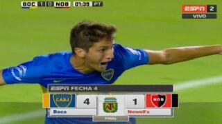 Con Luis Advíncula, Newell's Old Boys cayó 4-1 con Boca Juniors