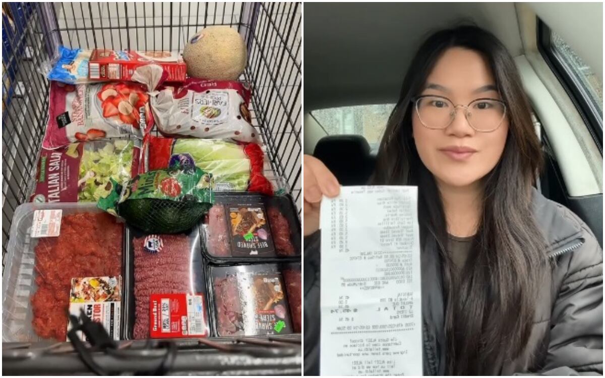 VIDEO VIRAL: la estrategia de una joven estadounidense para gastar solo $50 a la semana en comida y por qué lo hace. (Foto: @asap.kristy)
