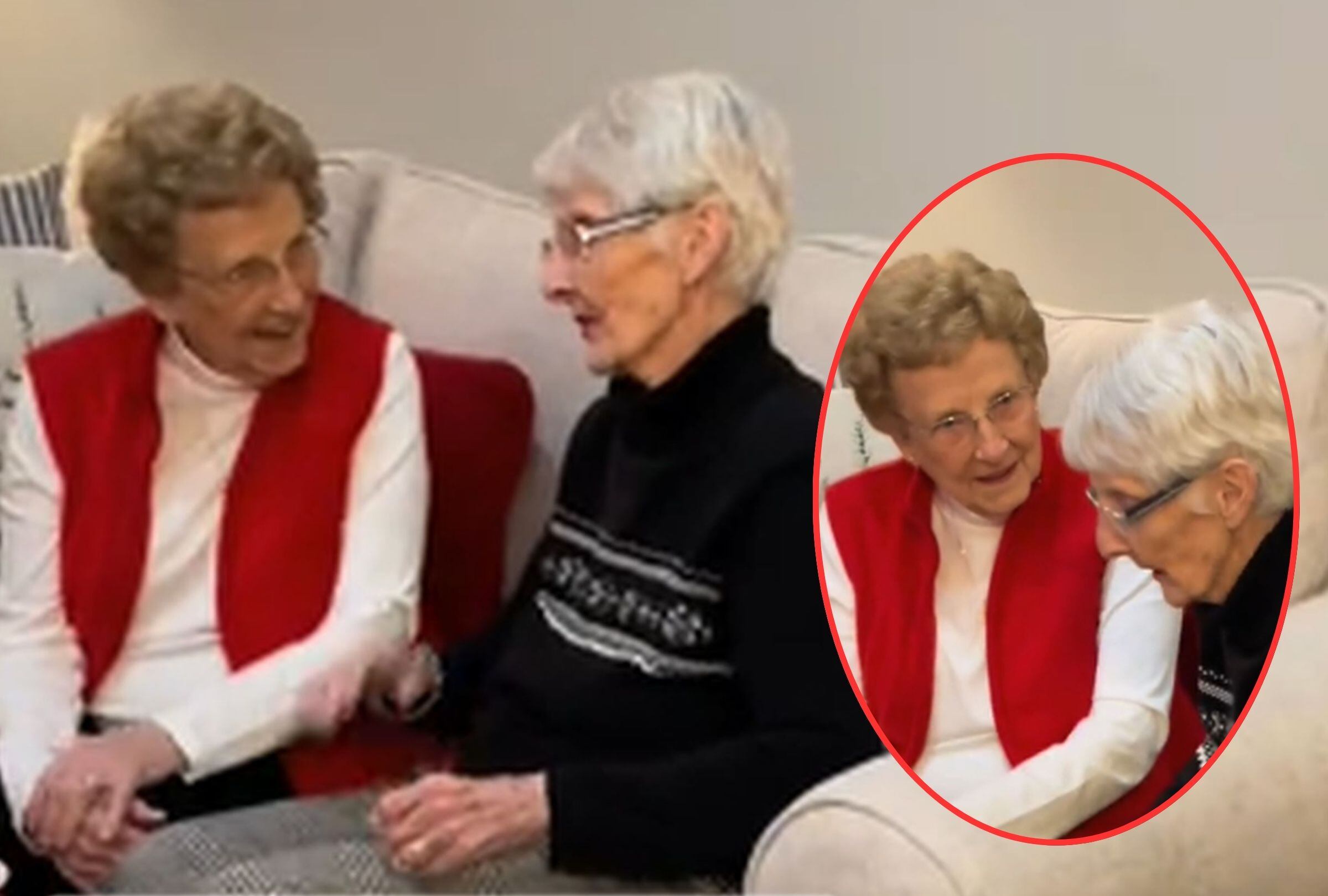 Ruth Ann Lambert tiene 86 años y Alzheimer. A pesar de lo último, sigue recordando a su mejor amiga. Realmente, le encanta compartir con ella. (Foto: @pwoodyyy / TikTok)