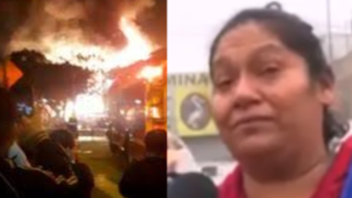 Vendedora de gaseosas perdió ahorros en incendio de Ate: “Eran para la universidad de mi hija” 