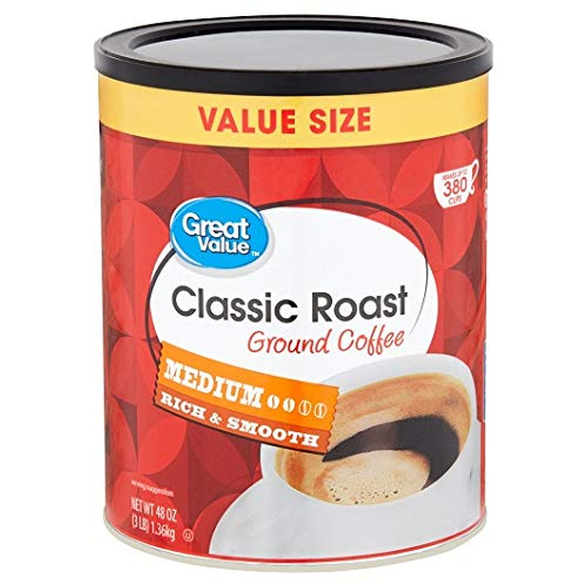 Hay hasta café de Great Value en los estantes de Walmart (Foto: Walmart)