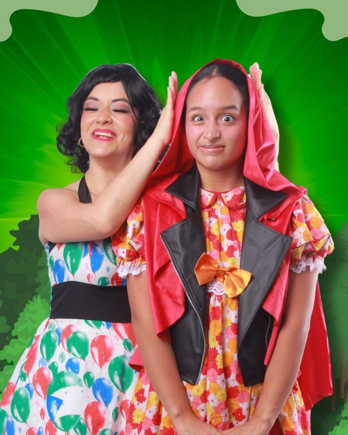 En la adaptación teatral, Caperucita Roja sueña convertirse en una estrella de rock. (Foto: Instagram)