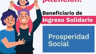 Quiénes cobran y cómo saber si soy beneficiario del Ingreso Solidario 2022