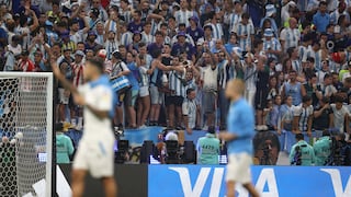 Argentina vs. Francia: hinchas albicelestes llenan de alegría, color y pasión el estadio de Lusail | FOTOS
