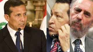 Humala afirma que el Perú no se alineará a la ALBA de Chávez y Castro