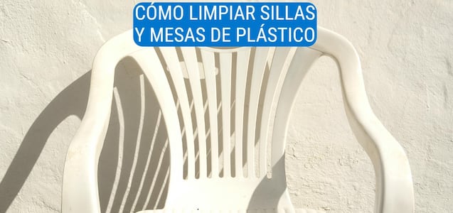 Cómo blanquear sillas y mesas de plástico