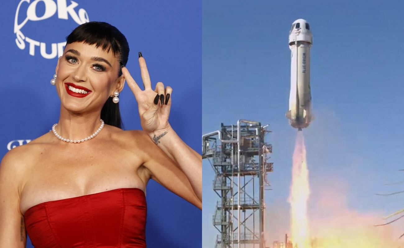 Katy Perry viajará al espacio, pero aun no hay fecha confirmada para el lanzamiento de Blue Origin. (Foto: AFP)