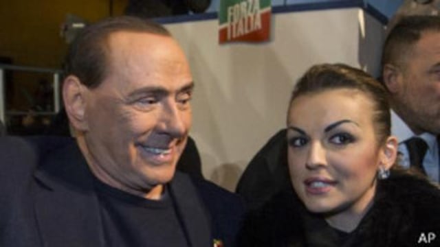 Novia de Silvio Berlusconi pedirá al papa Francisco que lo perdone