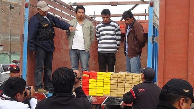 Huancayo: decomisan cocaína por un valor de 3 millones de euros