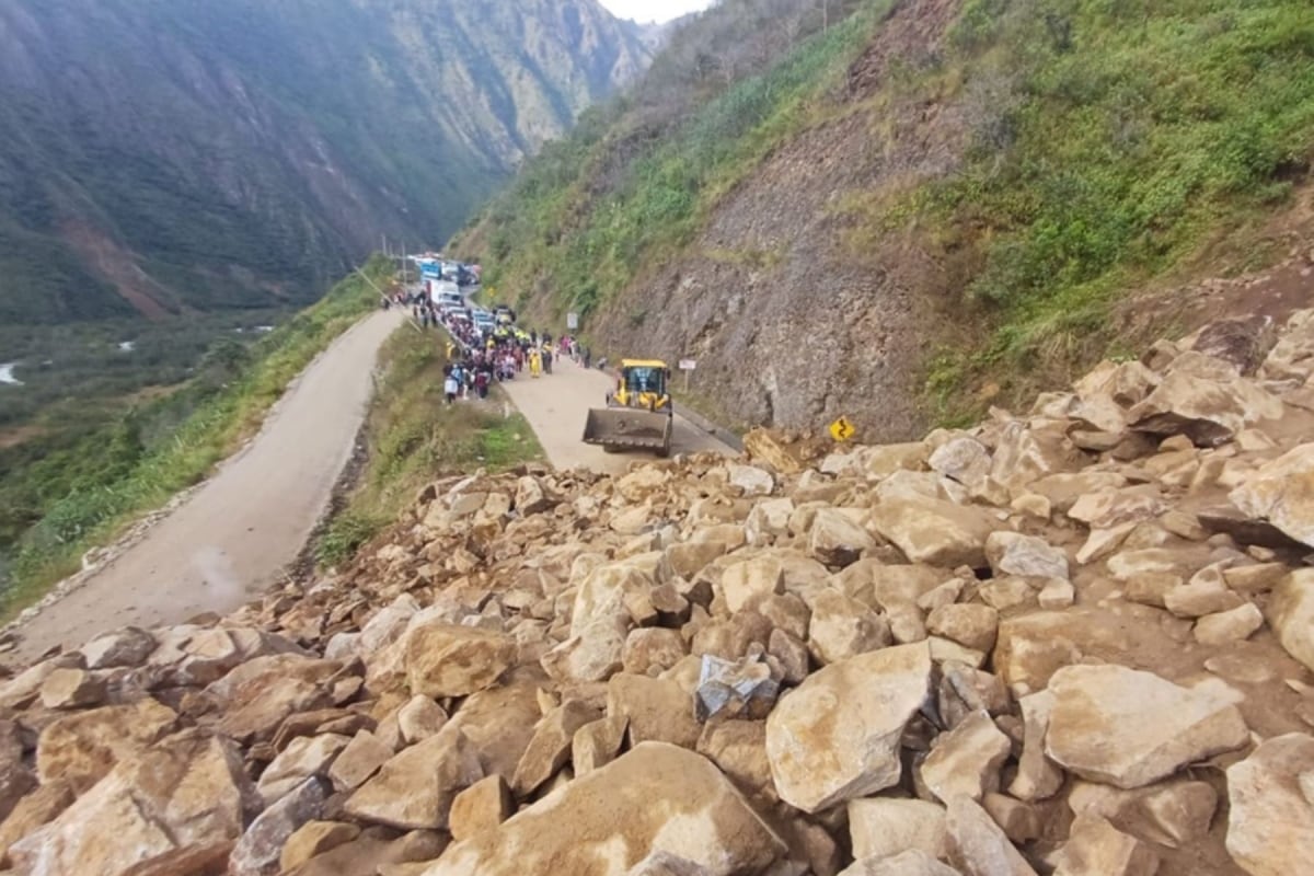 IIRSA Sur sugiere tomar el Tramo 4 como alternativa mientras continúan los trabajos de limpieza. (Foto:
Concesionaria IIRSA Sur)
