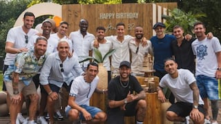 Sin Mbappé y con Messi: plantel del PSG celebró el cumpleaños de Ander Herrera | FOTO
