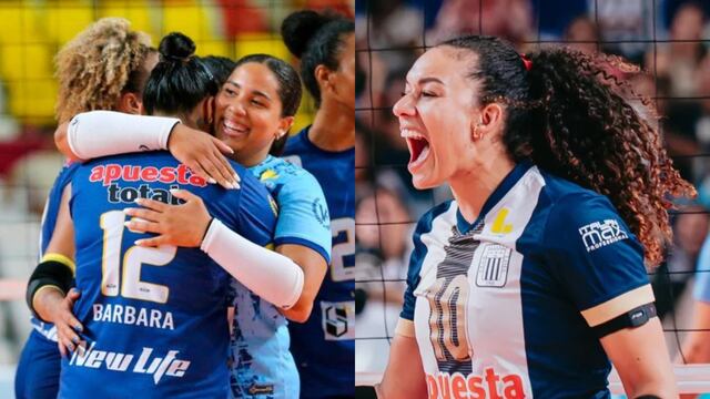 Alianza Lima vs Atenea en vivo: hora y dónde ver la Liga Peruana de Vóley 2025/2026 | Foto: Composición EC