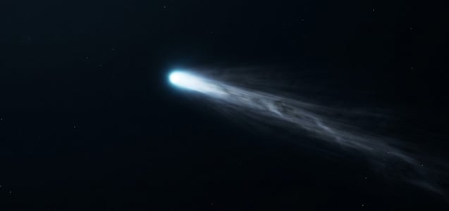 La ESA publica una nueva imagen del cometa 3I/ATLAS con detalles nunca vistos tras su acercamiento al Sol