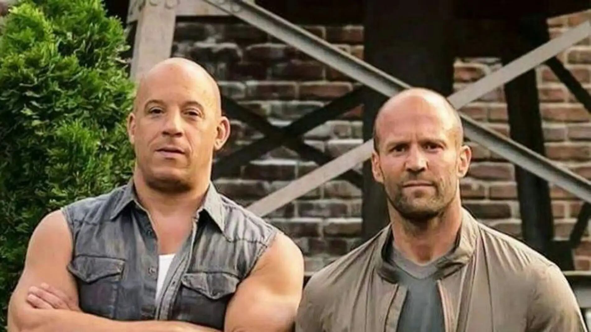 Vin Diesel y Jason Statham.