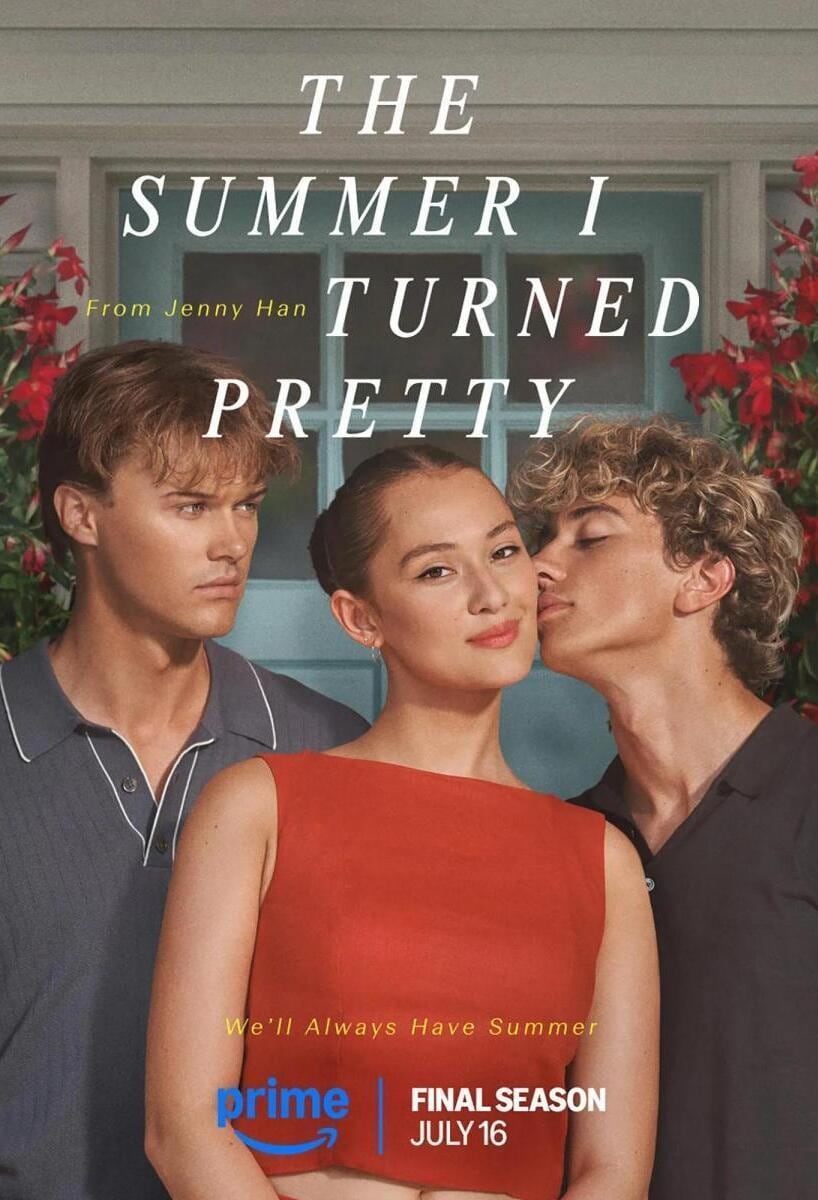 El póster de la temporada 3 de "El verano en que me enamoré", serie de romance y drama juvenil (Foto: Amazon Studios)