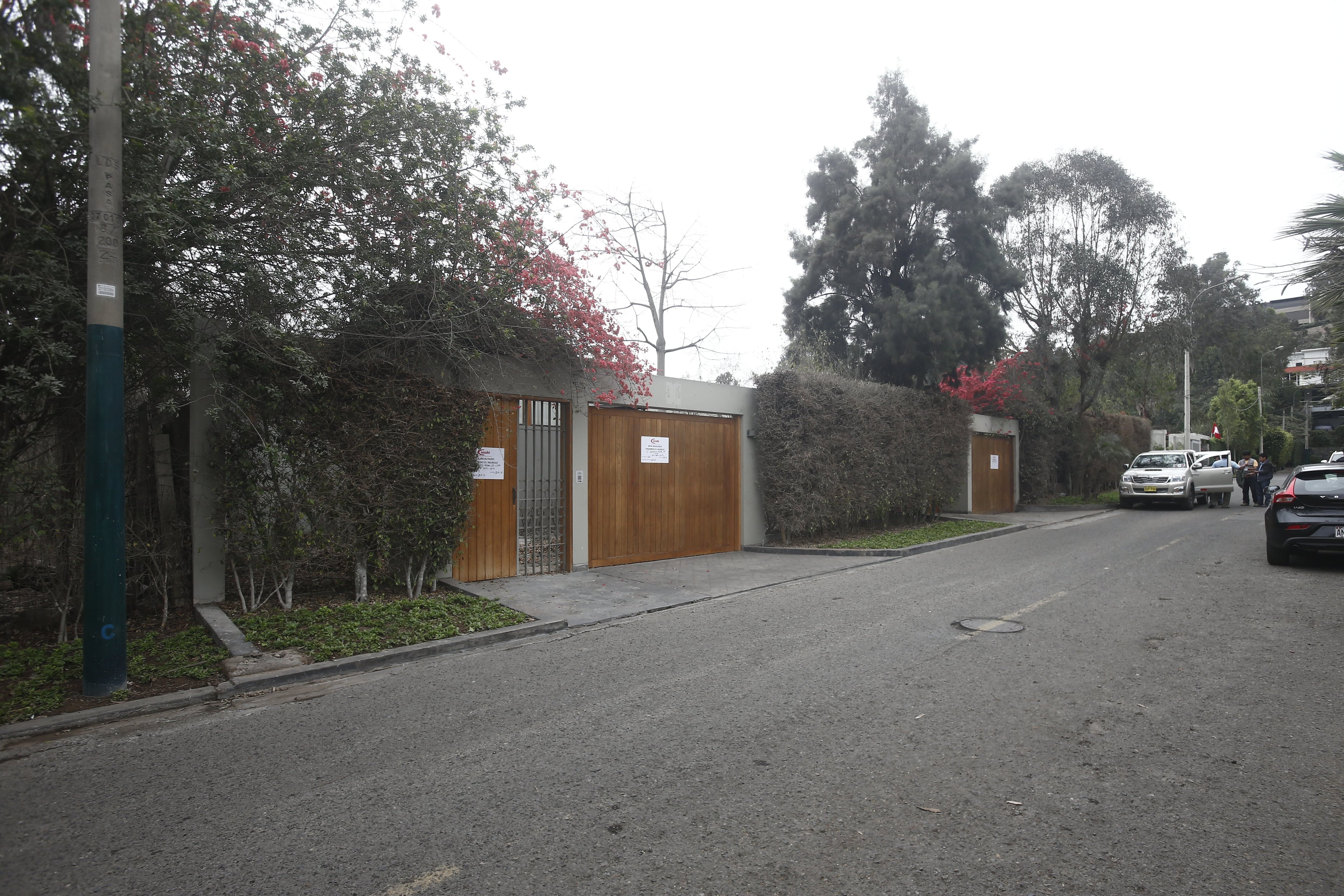 El PJ declaró fundado el decomiso de la “mansión” de Las Casuarinas, ubicada en la calle Cascajal (Surco) por la que se pagó US$ 3 millones 750 mil. La vivienda fue incautada.