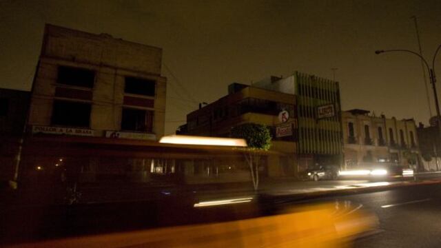 Apagón afectó esta medianoche el Cercado de Lima y el Rímac