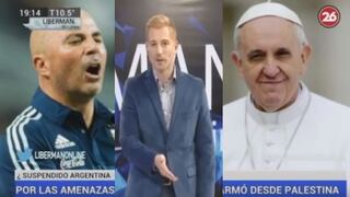 YouTube: Martín Liberman se indignó por rumor sobre Sampaoli y el papa Francisco | VIDEO