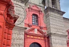 Ayacucho: cornisa de iglesia se desploma y deja una mujer fallecida y varios heridos