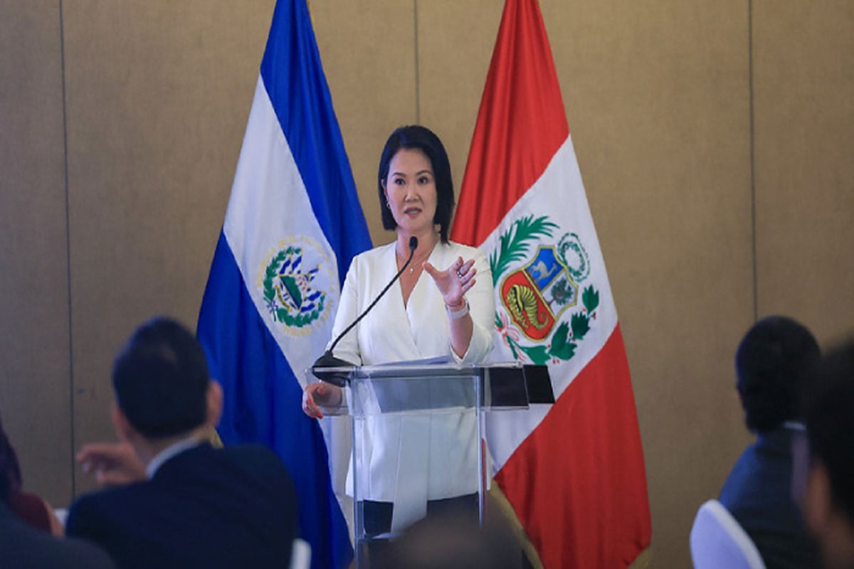 Keiko Fujimori sobre TLC con El Salvador: "Estamos bien encaminados"