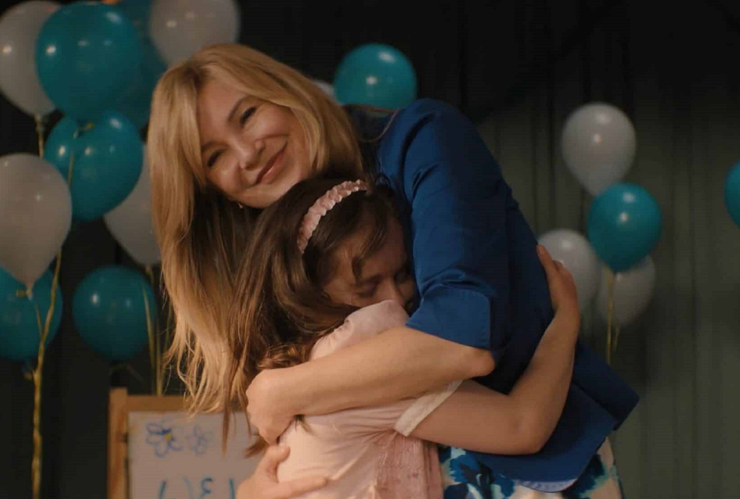 Ellen Pompeo como Kristine Barnett y Imogen Faith Reid como Natalia Grace en la serie dramática "Good American Family" (Foto: ABC)