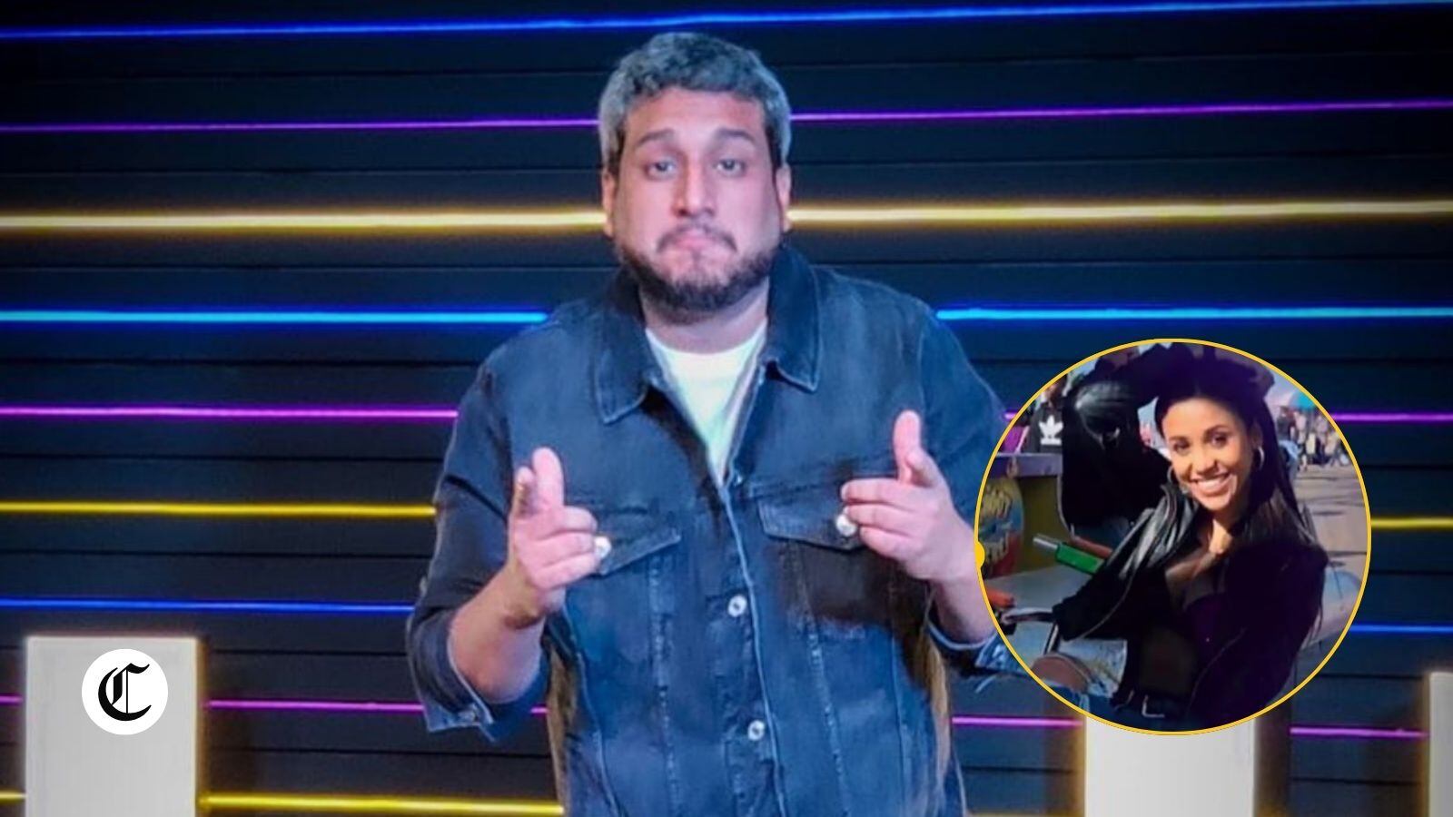 El comediante Ricardo Mendoza reveló cómo es que conoció a su actual pareja Katya Mosquera. Foto: Edición EC