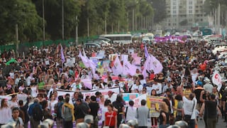 Día de la Mujer: así se realiza movilización #Marcha8M | FOTOS