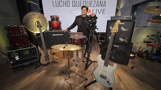 Lucho Quequezana: “El formato de los shows por streaming ha venido para quedarse”