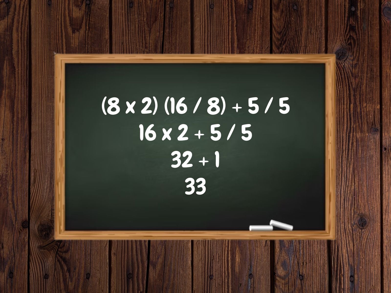 Reto matemático: ¿Fuiste capaz de resolver correctamente este ejercicio? (Creación: Mag)