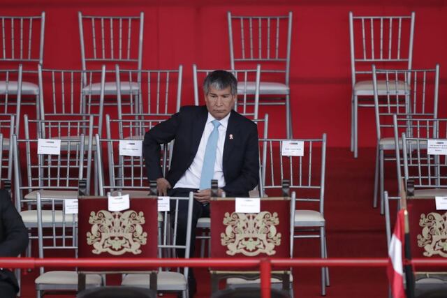 Wilfredo Oscorima es el actual gobernador regional de Ayacucho. Oscorima está implicado en el caso Rolex debido a un incremento en el presupuesto asignado a la región que gobernaba. Fotos: Hugo Perez/ @photo.gec