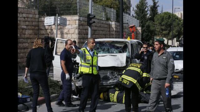 Atentado en Jerusalén: Terrorista arrolló a 14 personas [VIDEO]