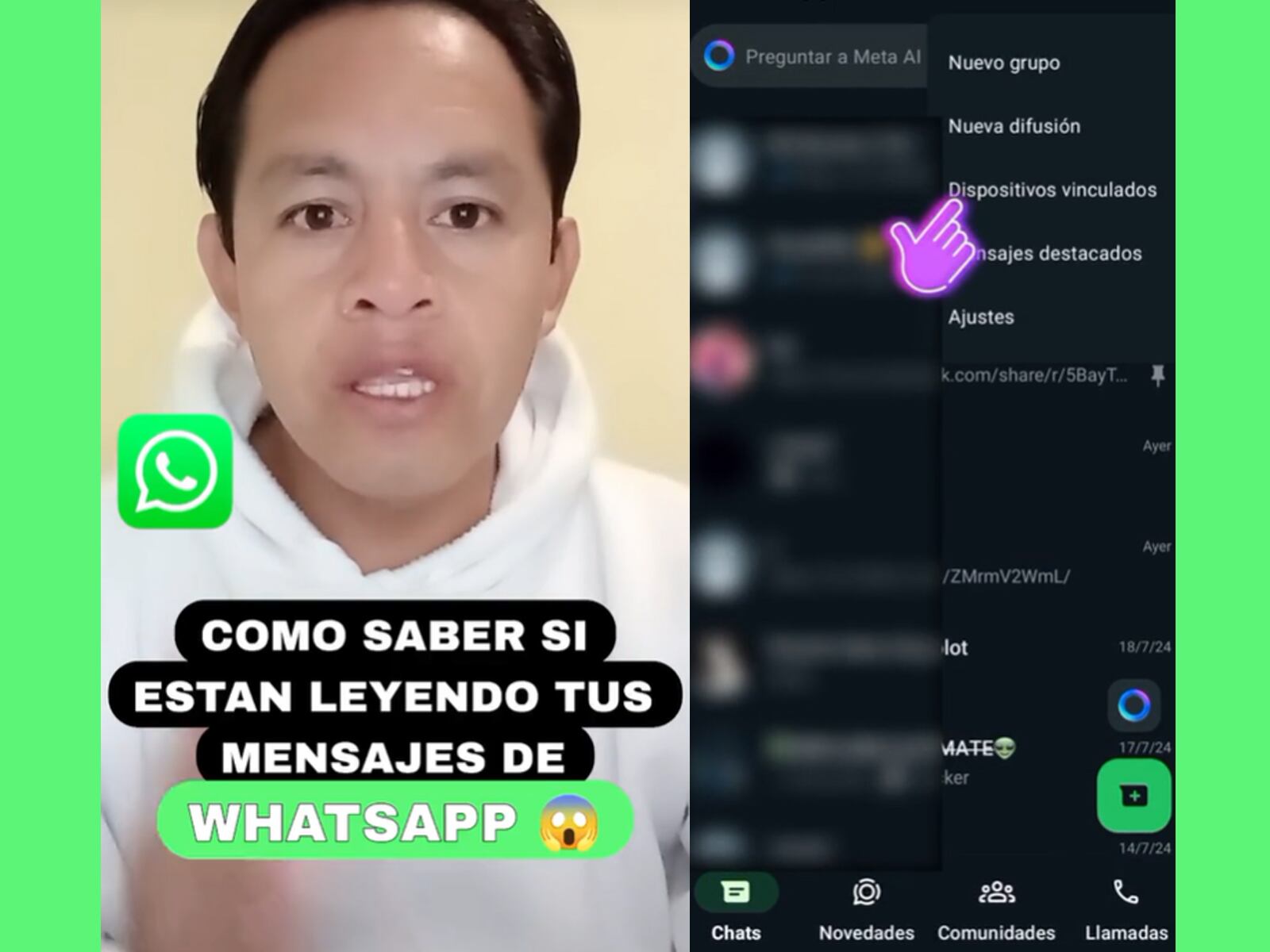 WHATSAPP | Con este truco evitarás cualquier tóxico en la app. (Foto: TikTok)