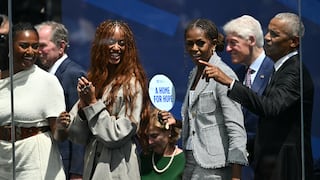 Obama inaugura su museo presidencial en Chicago junto a otros tres expresidentes