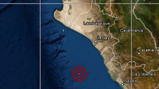 La Libertad: sismo de magnitud 4,1 se reportó en Pacasmayo, señala IGP