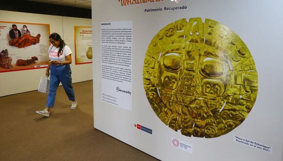 Wasinman Kutispa: Bienes culturales repatriados al Perú fueron exhibidos en Piura | Foto: Andina - Eddy Ramos
