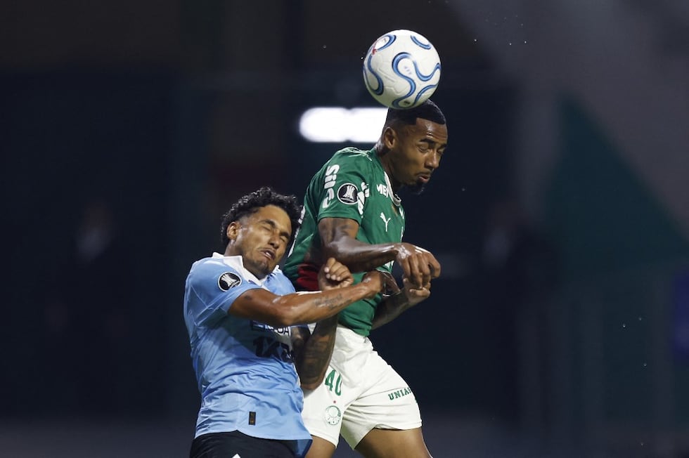 Revisa qué canales transmiteieron el partido de Sporting Cristal vs Palmeiras por la fecha 2 del Grupo F por la Copa Libertadores 2026 desde el Estadio Maracaná. (Photo by Miguel SCHINCARIOL / AFP)